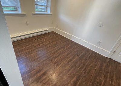 Unit 1 Living Area Looking Into Parking Lot Window